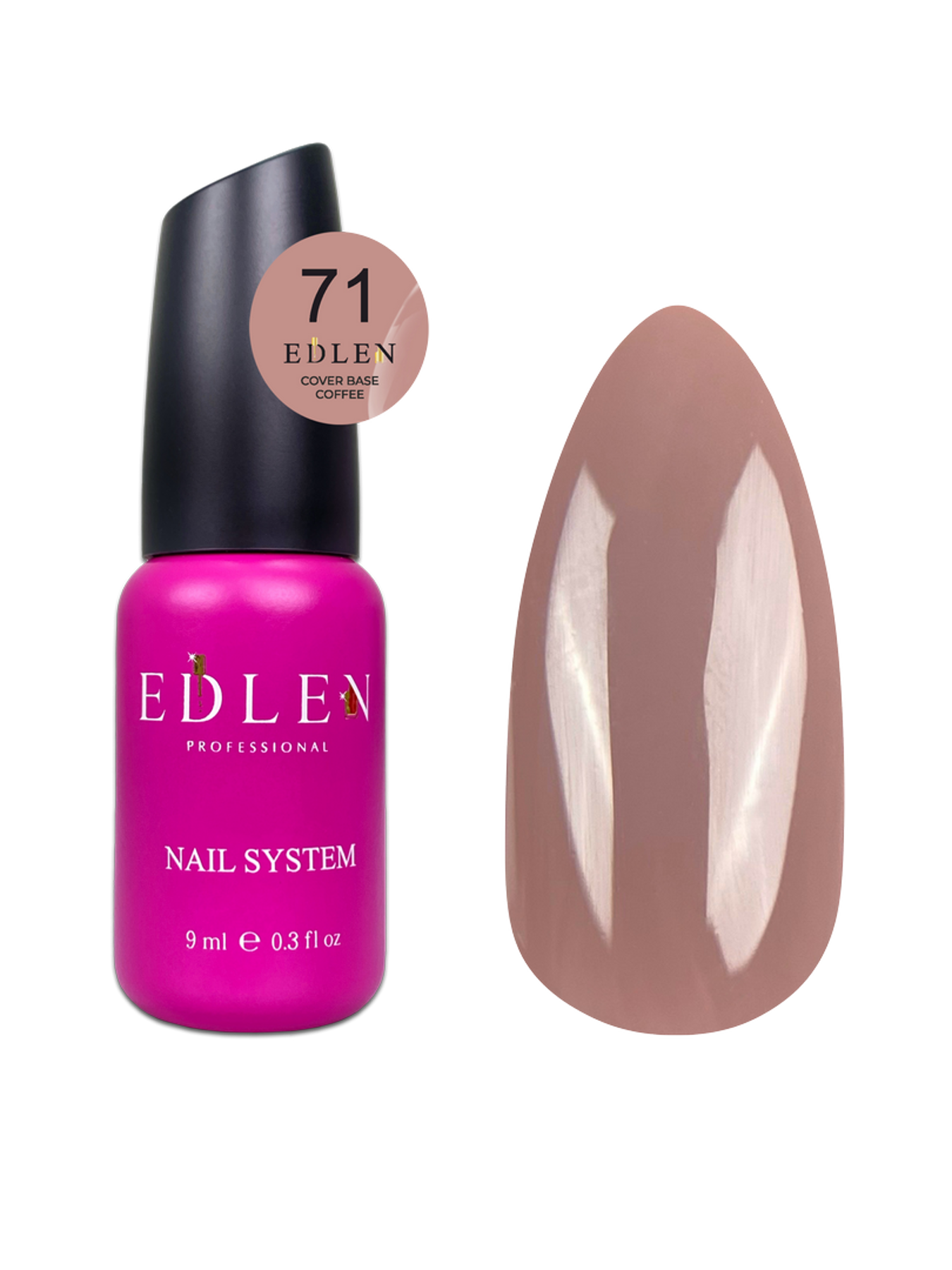 Cover base Coffee Edlen 9мл