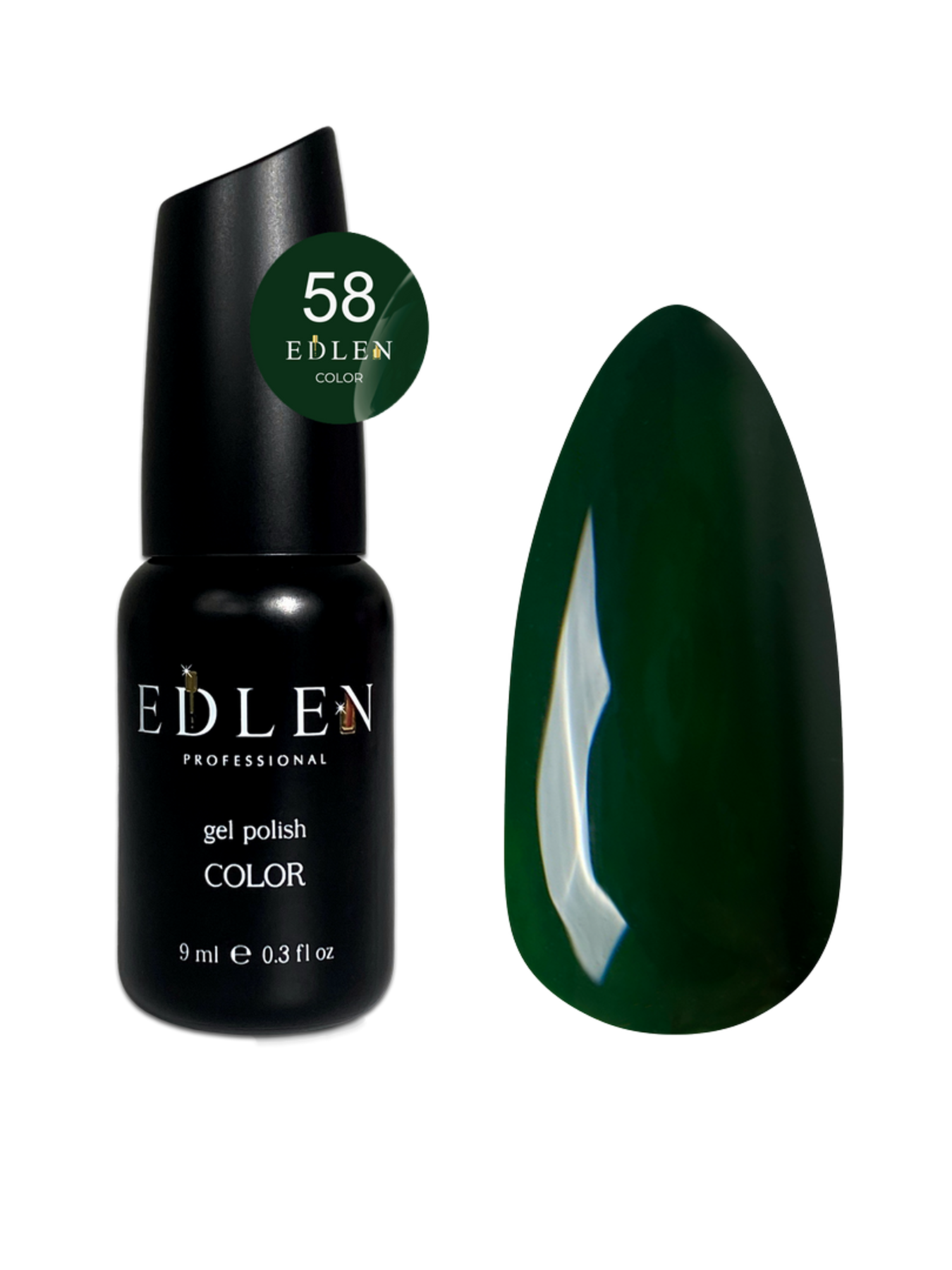 Edlen Гель лак Color Gel Polish 9 мл