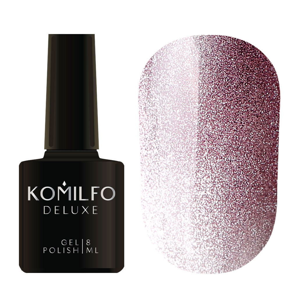 Komilfo 9D Cat’s Eye Nude Гель-лак « Котяче Око» 8 мл