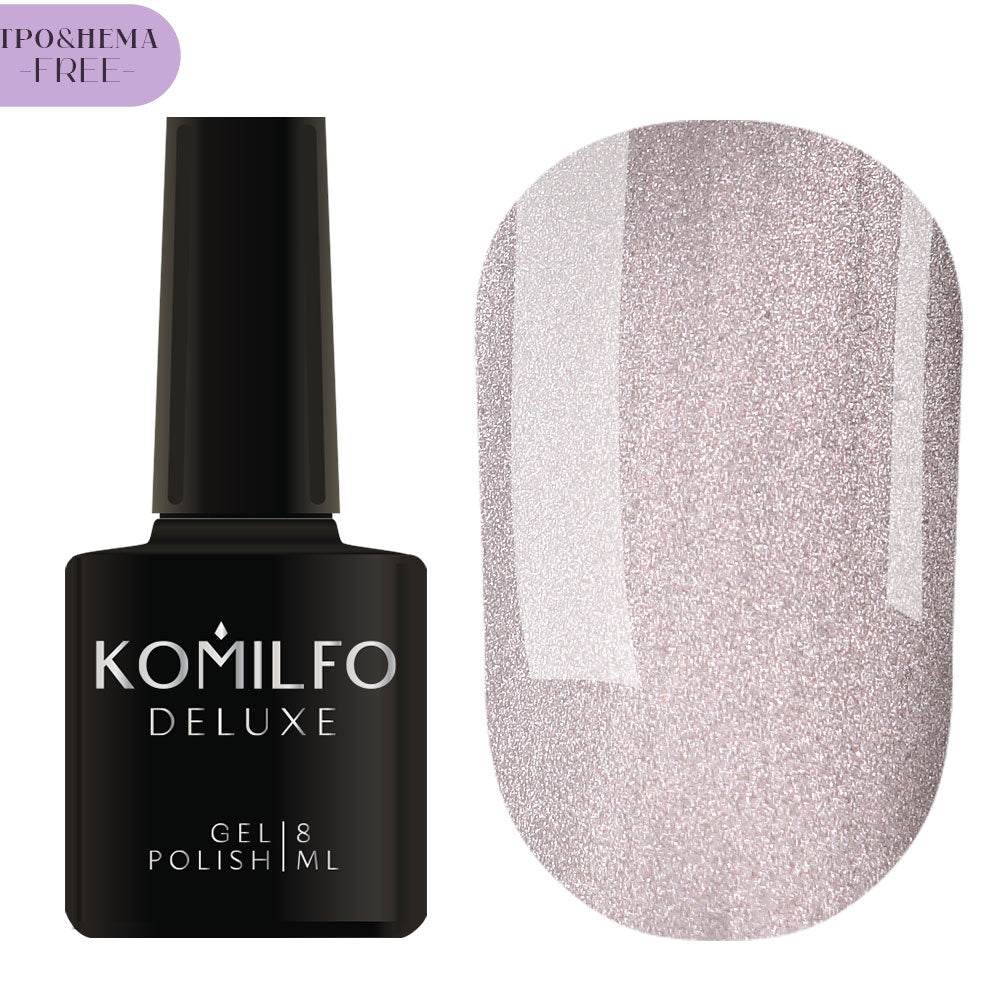 ГЕЛЬ-ЛАК KOMILFO SILK CAT EYE HEMA/TPO FREE, 8 МЛ