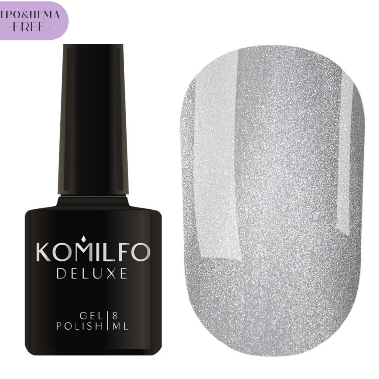 ГЕЛЬ-ЛАК KOMILFO SILK CAT EYE HEMA/TPO FREE, 8 МЛ