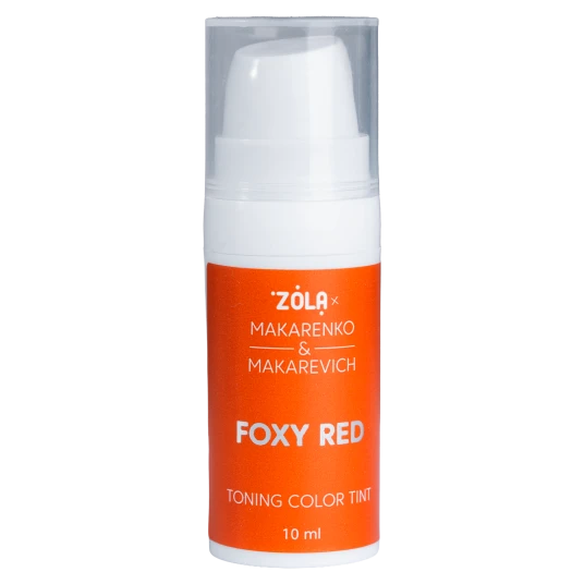 ZOLA X MAKARENKO X MAKAREVICH ТОНУЮЧА ФАРБА TONING COLOR TINT FOXY RED 10 МЛ. 06124