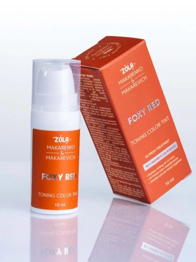 ZOLA X MAKARENKO X MAKAREVICH ТОНУЮЧА ФАРБА TONING COLOR TINT FOXY RED 10 МЛ. 06124
