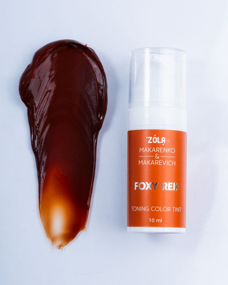 ZOLA X MAKARENKO X MAKAREVICH ТОНУЮЧА ФАРБА TONING COLOR TINT FOXY RED 10 МЛ. 06124