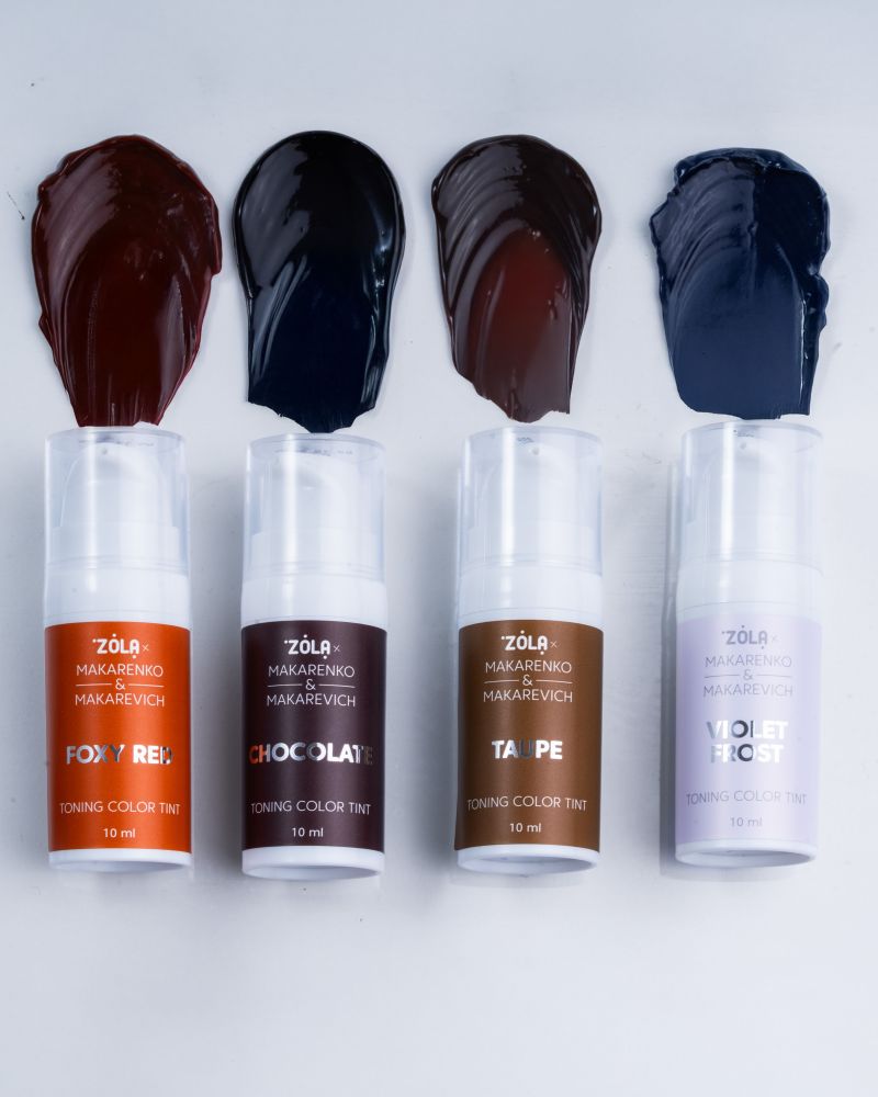 ZOLA X MAKARENKO X MAKAREVICH ТОНУЮЧА ФАРБА TONING COLOR TINT TAUPE 10 МЛ. 06125