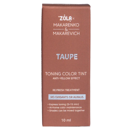 ZOLA X MAKARENKO X MAKAREVICH ТОНУЮЧА ФАРБА TONING COLOR TINT TAUPE 10 МЛ. 06125