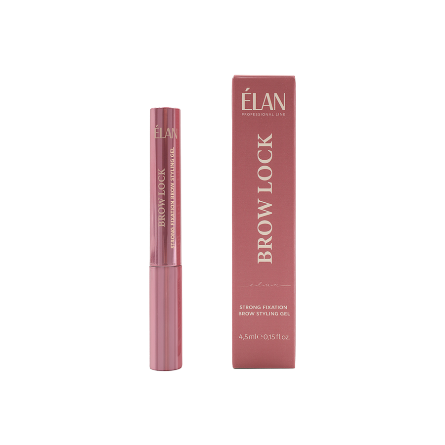ÉLAN PROFESSIONAL LINE BROW LOCK: гель для укладання брів сильної фіксації