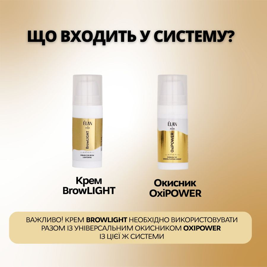 ÉLAN PROFESSIONAL LINE Крем для освітлення брів BrowLIGHT 10ml