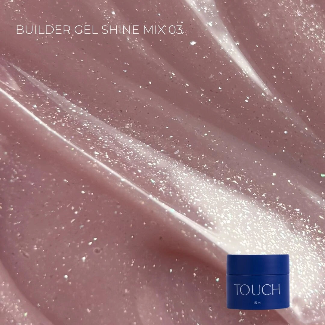 Touch Builder gel Shine Mix, 15 ml
