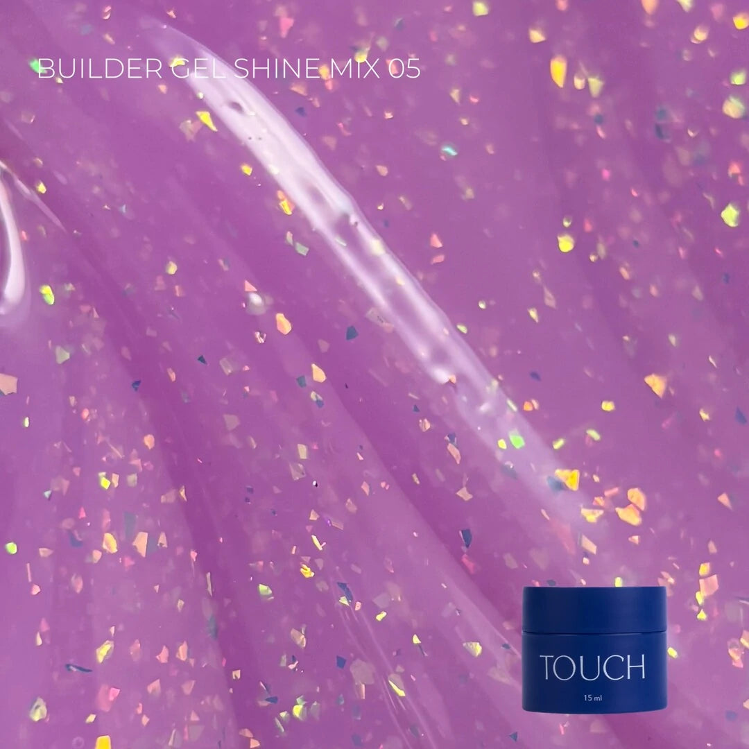 Touch Builder gel Shine Mix, 15 ml
