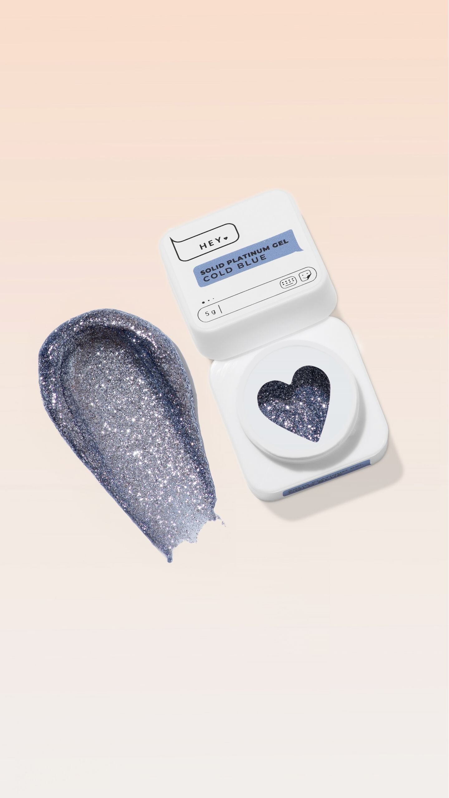 HEYLOVE Solid platinum gel Cold Blue, 5 g