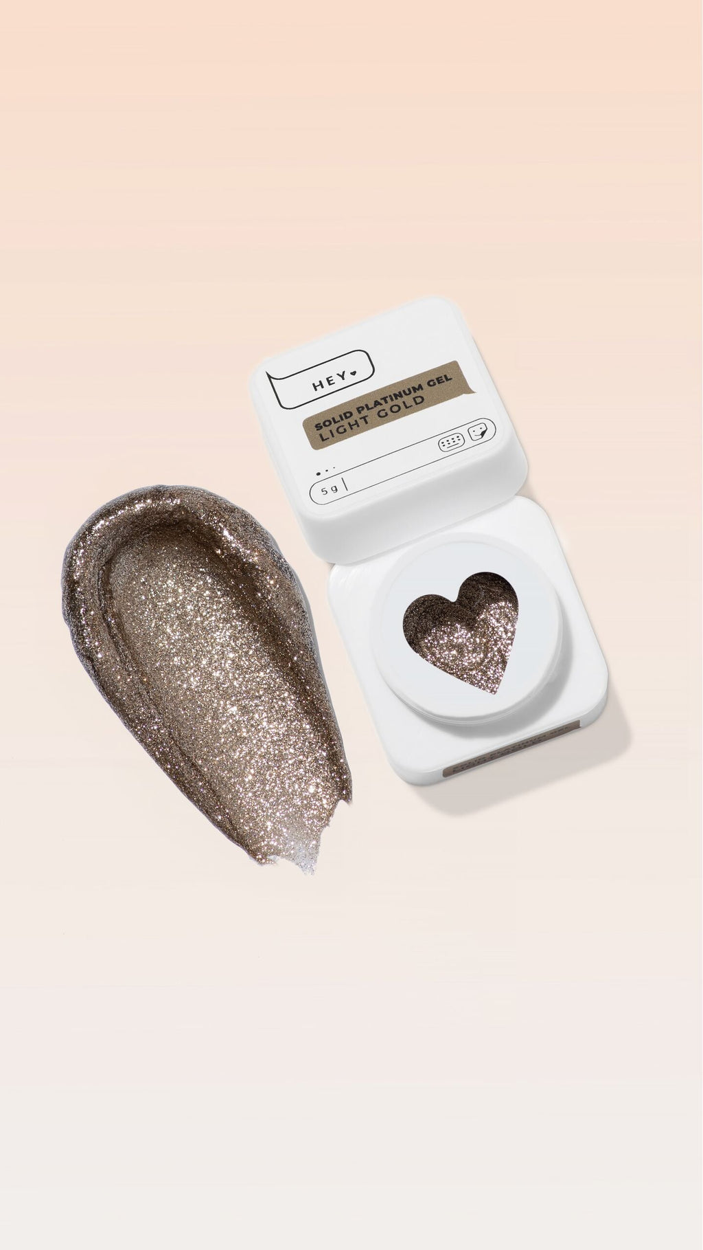 HEYLOVE Solid platinum gel Light Gold, 5 g