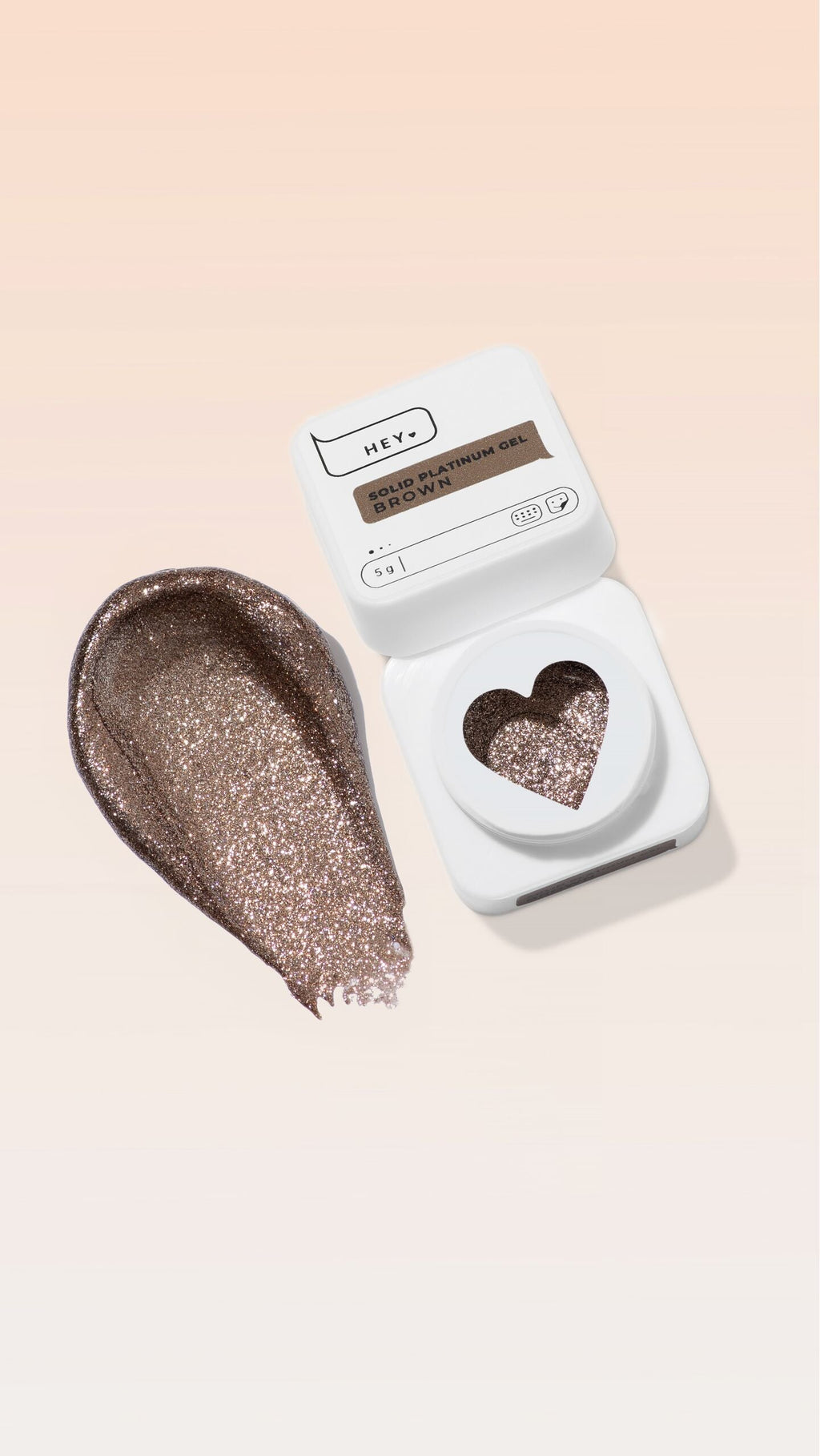 HEYLOVE Solid platinum gel Brown, 5 g