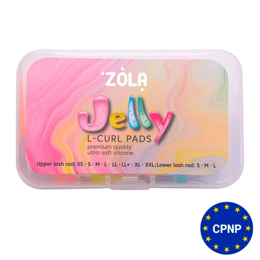 ZOLA Валики для ламінування Jelly L-curl для верхніх та нижніх вій