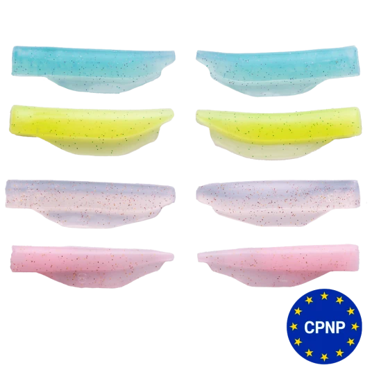 ZOLA Валики для ламінування Jelly L-curl для верхніх та нижніх вій