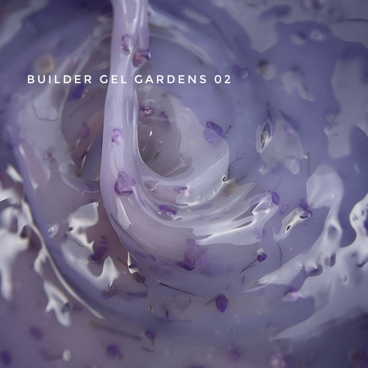 Touch Builder Gel Gardens, Білдер гель із сухоцвітами 15 мл