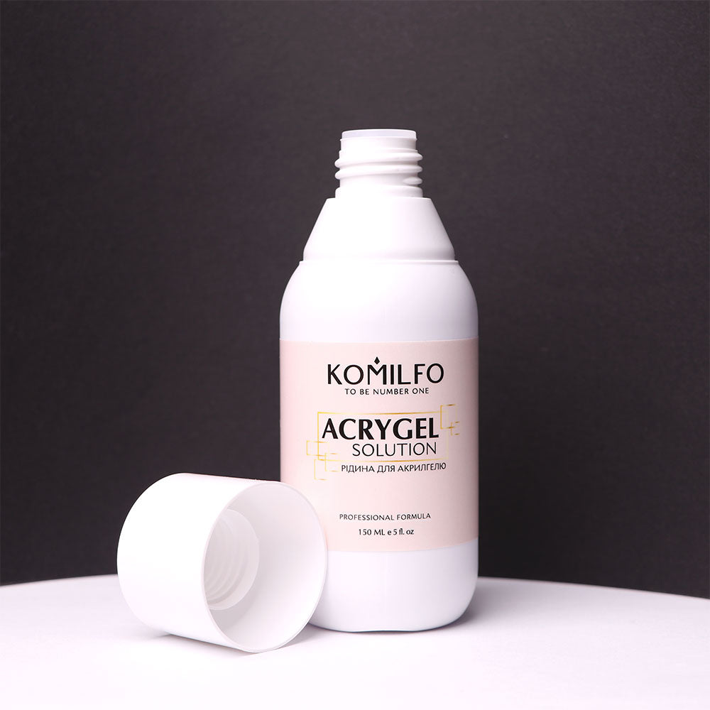 KOMILFO ACRYGEL SOLUTION — РІДИНА ДЛЯ АКРИЛГЕЛЯ, 150 МЛ