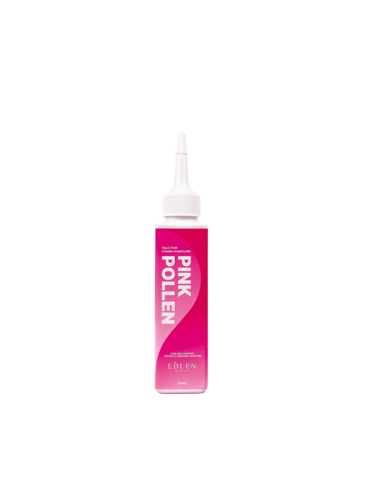 EDLEN Pink Pollen Talc - Тальк для комбінованого манікюру та педикюру 100 мл