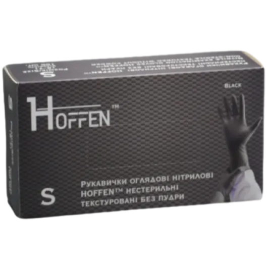 Nitrile gloves Hoffen 100 pcs S