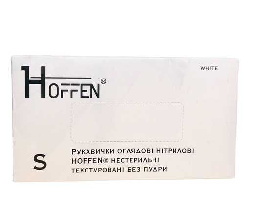 Рукавички нітрилові Hoffen 100 шт S