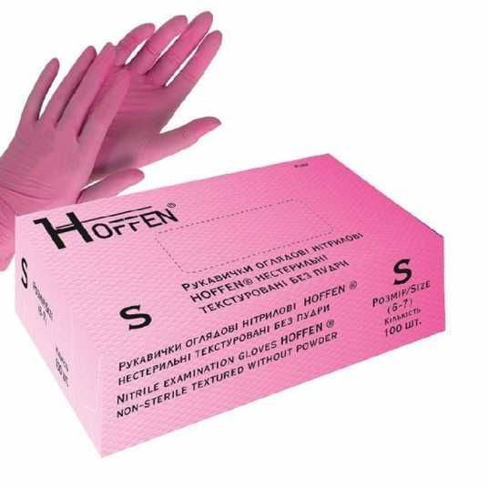 Nitrile gloves Hoffen 100 pcs S