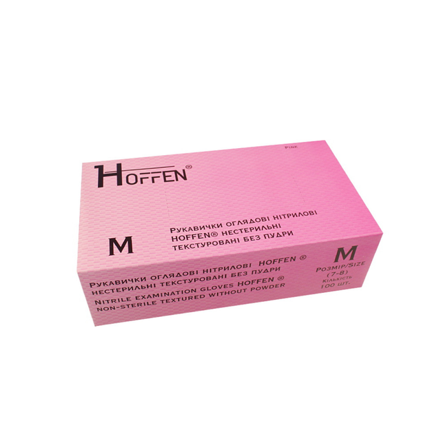Hoffen Nitrile Gloves 100 pcs M
