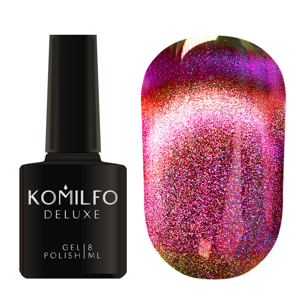 Komilfo 9D Cat’s Eye Гель-лак « Котяче Око» 8 мл