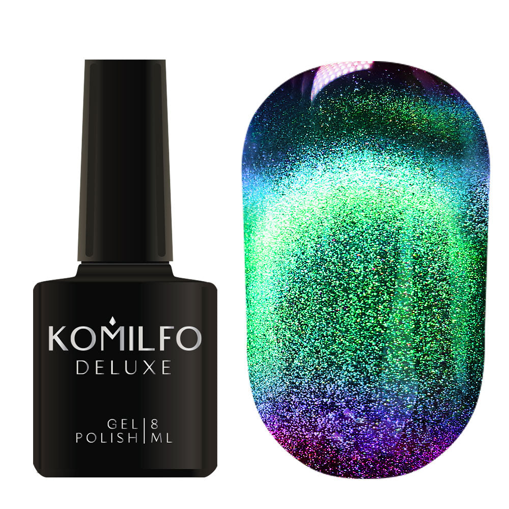 Komilfo 9D Cat’s Eye Гель-лак « Котяче Око» 8 мл