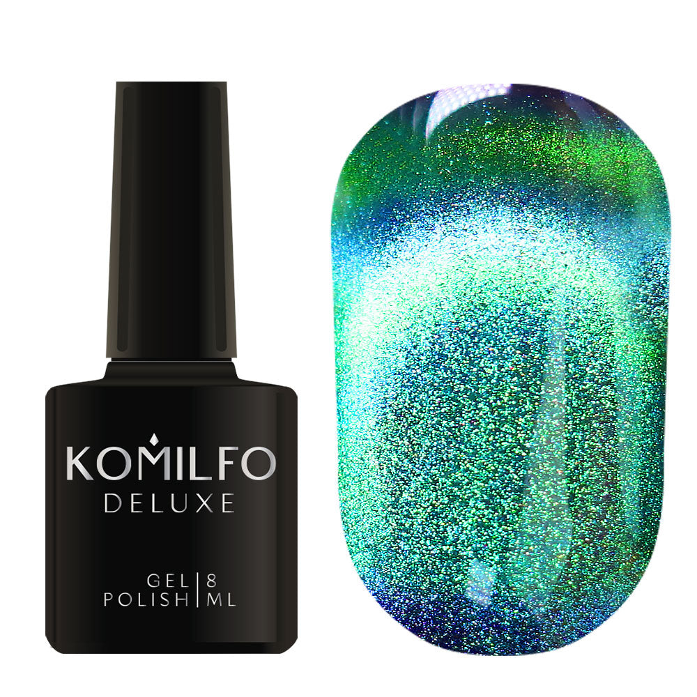Komilfo 9D Cat’s Eye Гель-лак « Котяче Око» 8 мл
