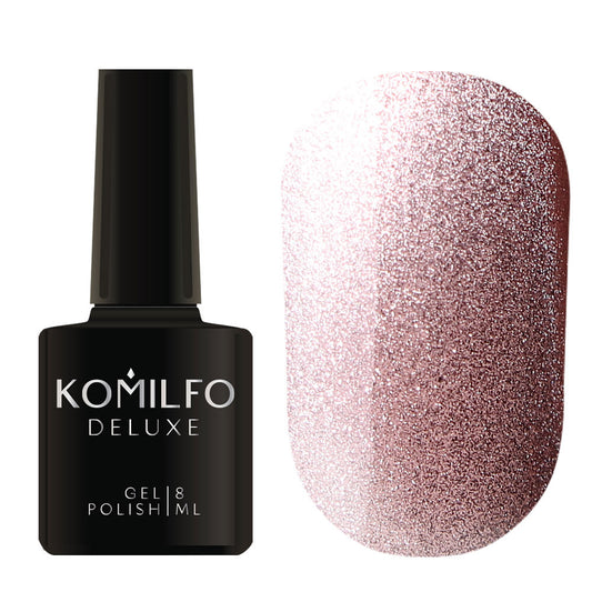 Komilfo 9D Cat’s Eye Nude Гель-лак « Котяче Око» 8 мл