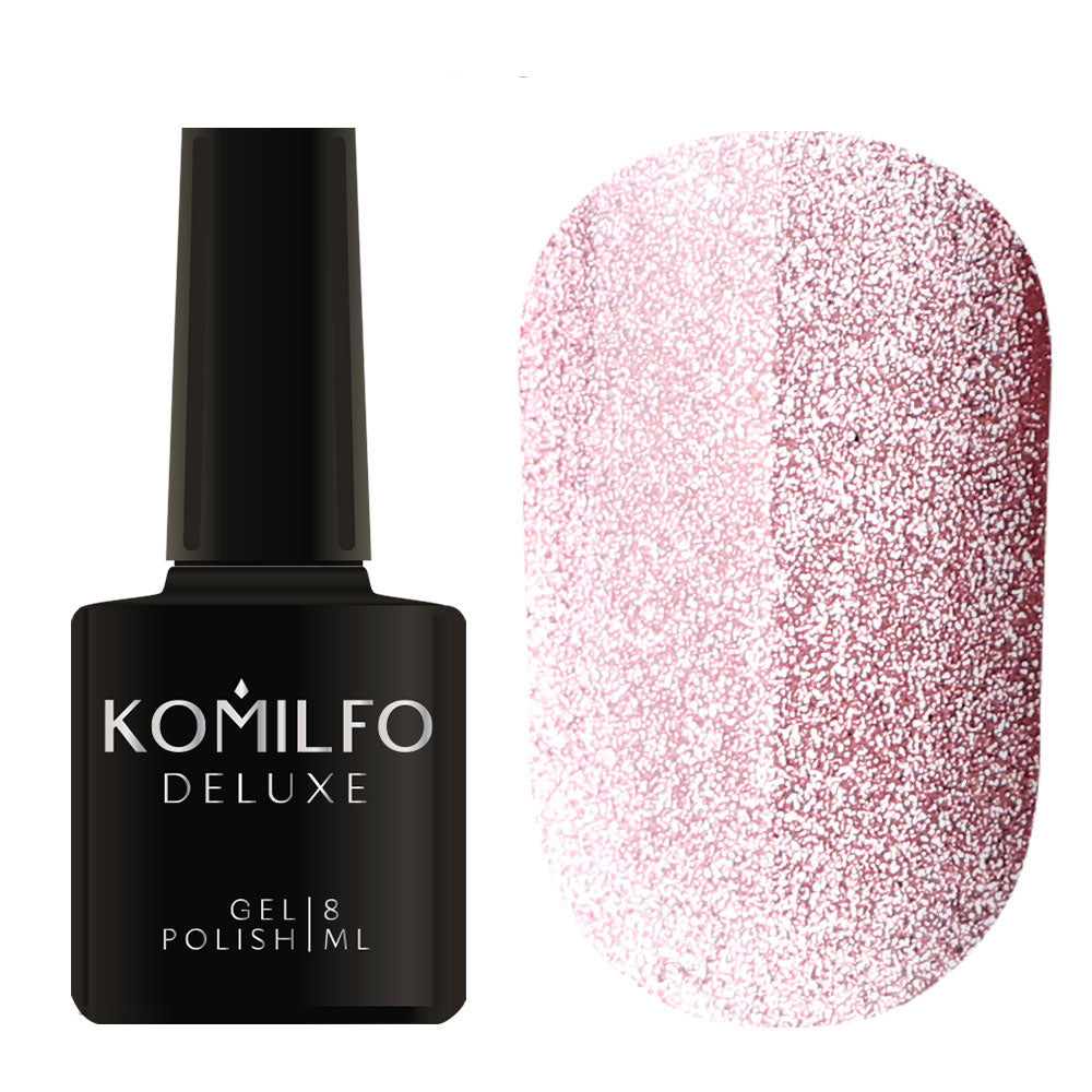 Komilfo 9D Cat’s Eye Nude Гель-лак « Котяче Око» 8 мл