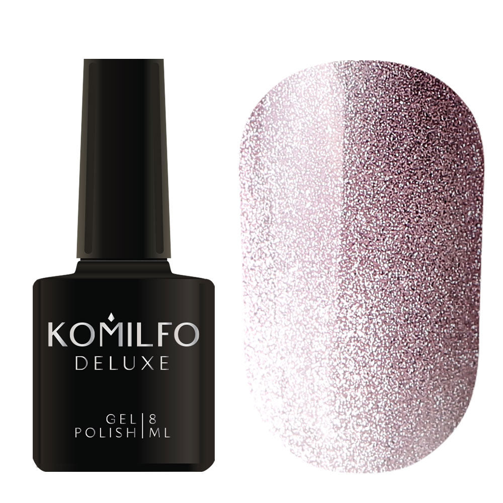 Komilfo 9D Cat’s Eye Nude Гель-лак « Котяче Око» 8 мл