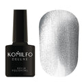 ГЕЛЬ-ЛАК KOMILFO 9D CAT’S EYE SILVER (СРІБНИЙ, МАГНІТНИЙ), 8 МЛ