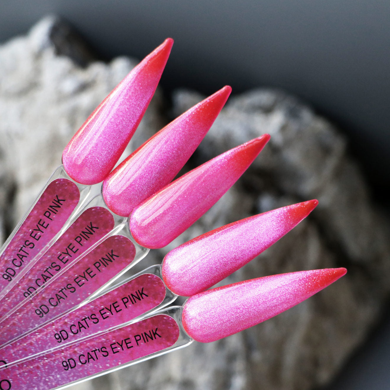 ГЕЛЬ-ЛАК KOMILFO 9D CAT’S EYE PINK, (РОЖЕВИЙ, МАГНІТНИЙ) 8мл