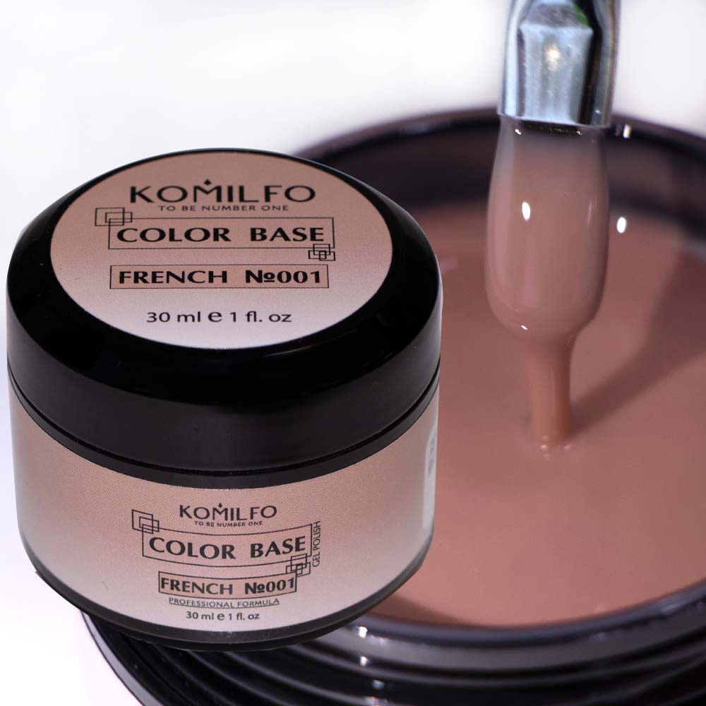 KOMILFO COLOR BASE FRENCH 30 МЛ (ГЕЛЬ-БАНКА)