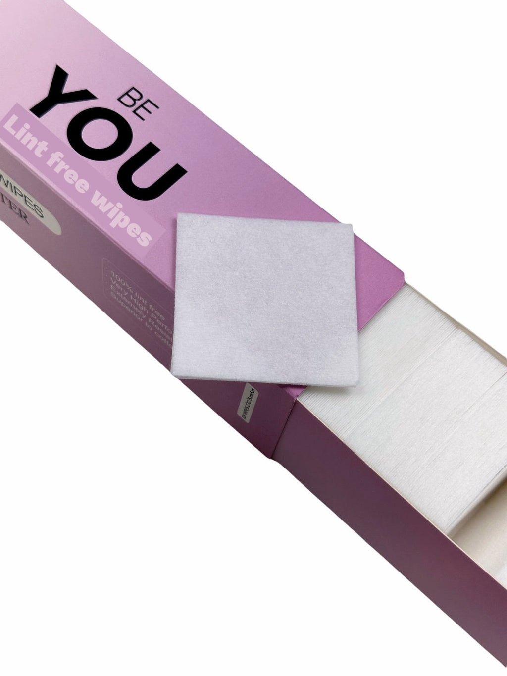 BEYOU Professional Nail Wipes lint-free, Безворсові серветки 325 шт