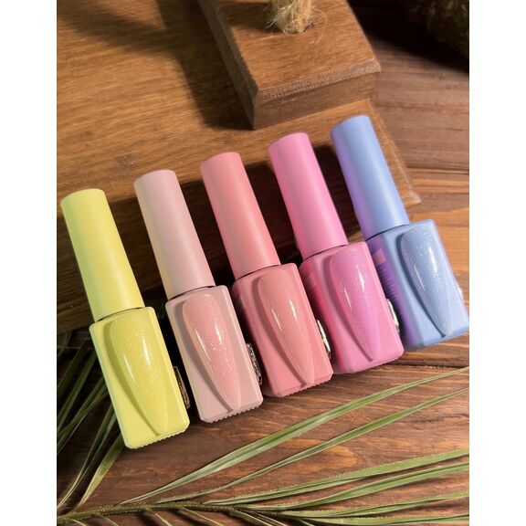 HEYLOVE TINT BASE 15мл ВІДТІНОЧНА БАЗА З ШИМЕРОМ Колекція POP DRINKS