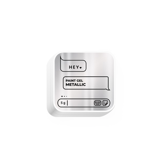 HEYLOVE PAINT GEL METALLIC 5г МЕТАЛЕВА ГЕЛЬ-ФАРБА HL-PG05-006