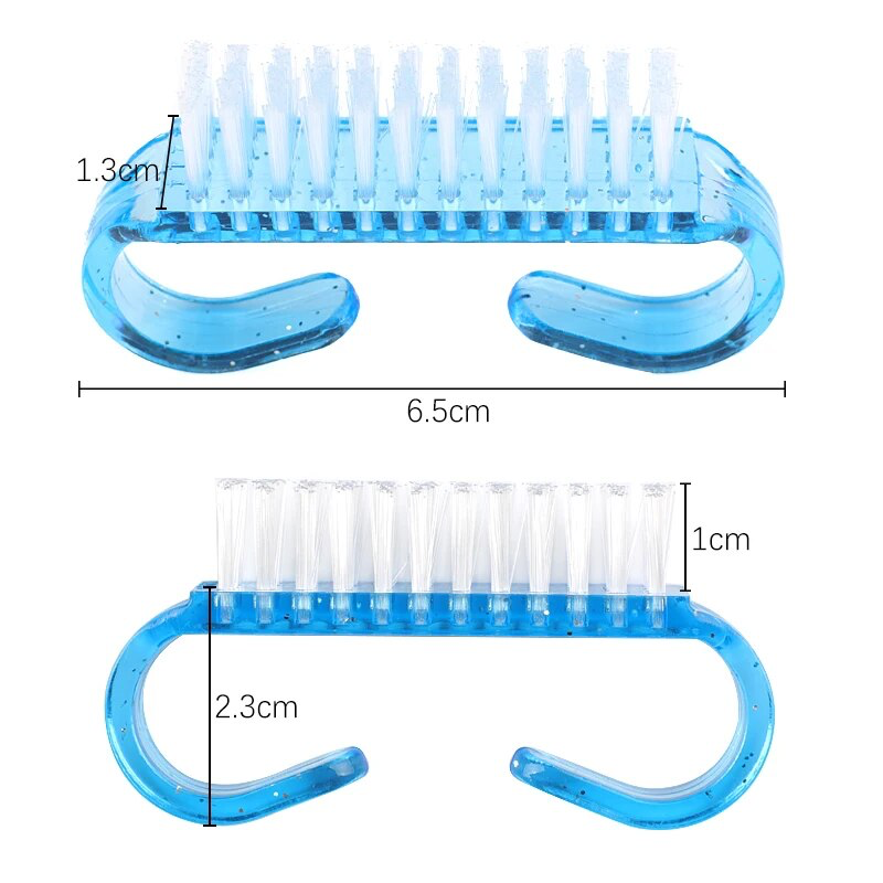 Щітка для манікюру для видалення пилу (з вушками) Manicure brush for dust removal (with ears)