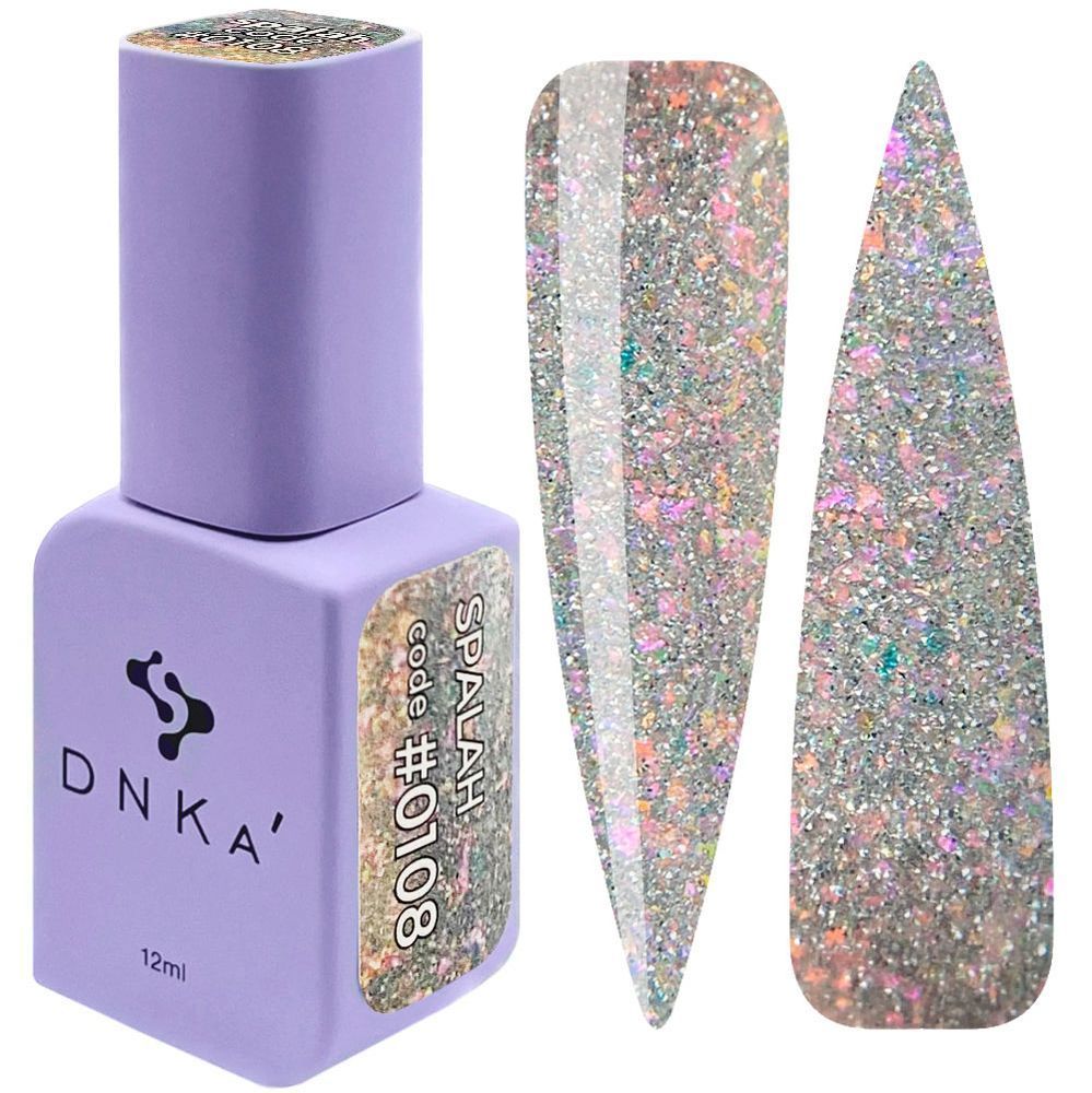 Dnka Gel polish Spalah Гель лак світловідбиваючий 12 мл
