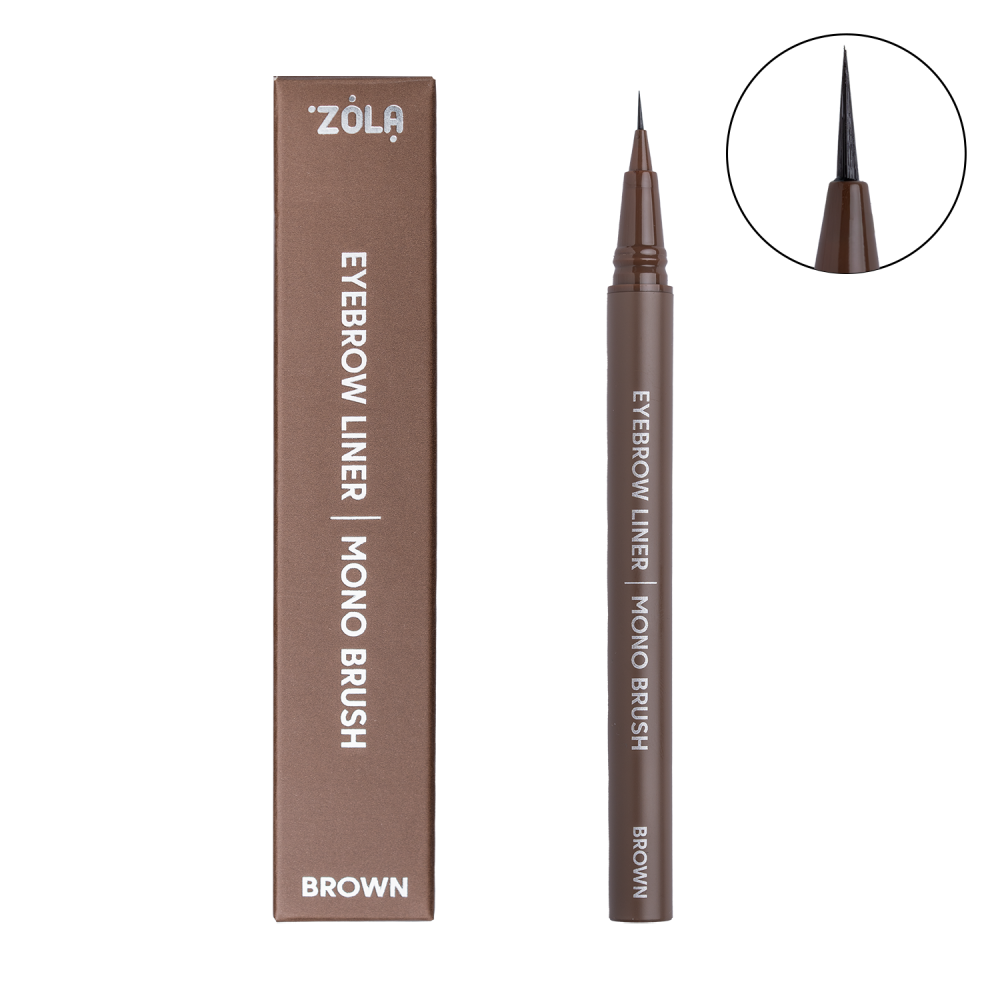 ZOLA ЛАЙНЕР ДЛЯ БРІВ C МОНО-ПЕНЗЛЕМ BROWN 05704