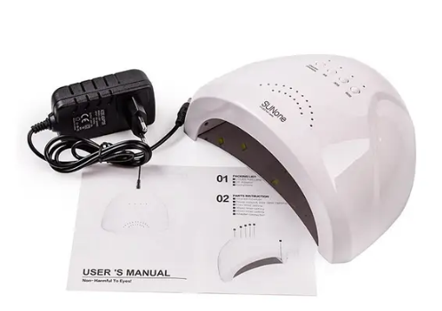 Professional UVLED Nail lamp SUN ONE White Професійна лампа для манікюру для полімеризації 48 Вт Біла 1468