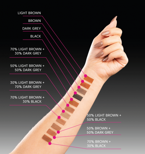 ZOLA ФАРБА ДЛЯ БРІВ ТА ВІЙ TATTOO TINT 15 ml 05643-05646