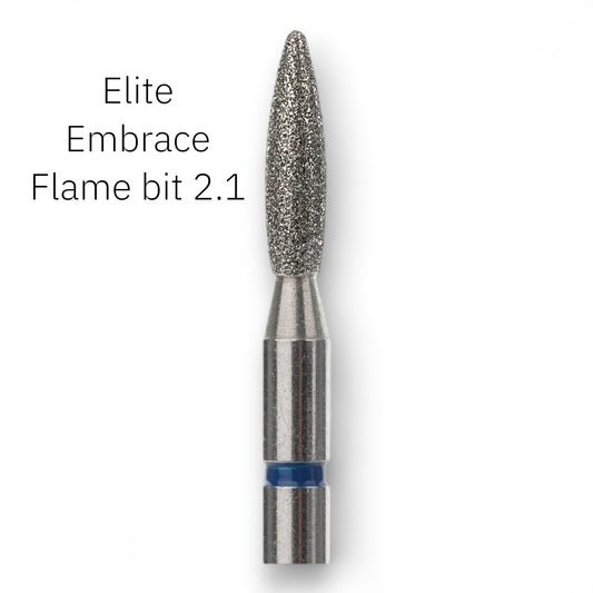 ELITE EMBRACE Professional Flame Bit Bit 2.1*8mm Насадка для фрезера DD2973