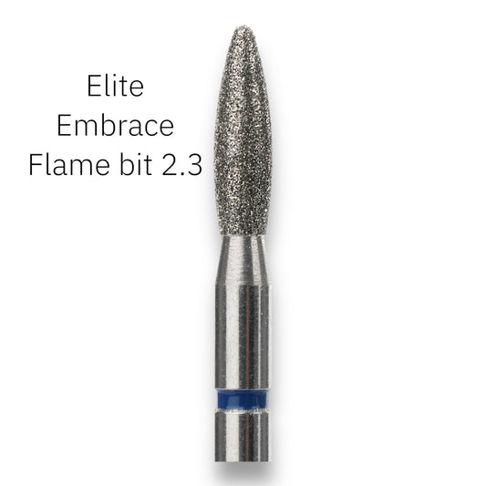 ELITE EMBRACE Professional Flame Nail Bit/ Манікюрна фреза 2,3*8 мм DD2853