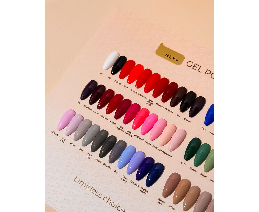 HEYLOVE. Gel Polish 15 мл ГЕЛЬ-ЛАК