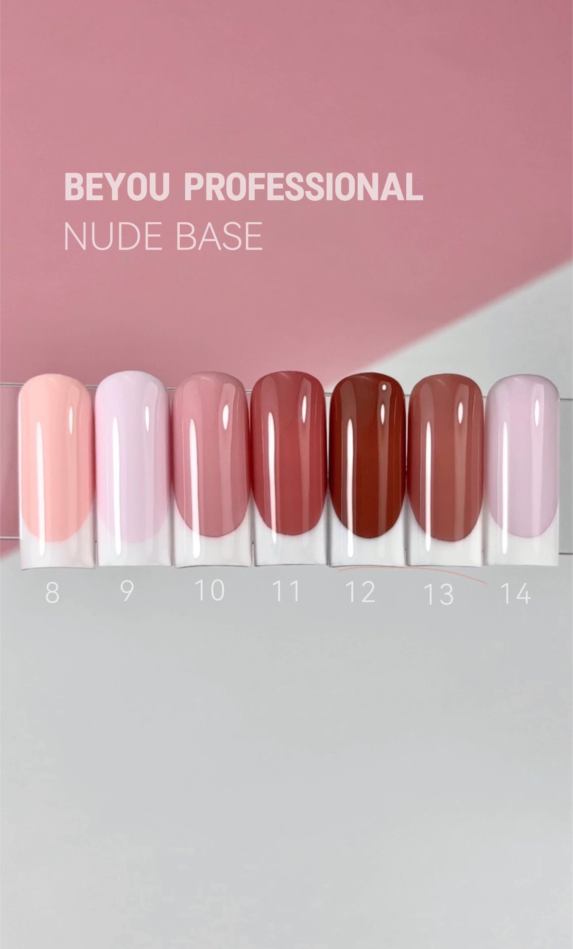 BEYOU Professional Nude collection Base 14 15мл Нюдова База BNB1415