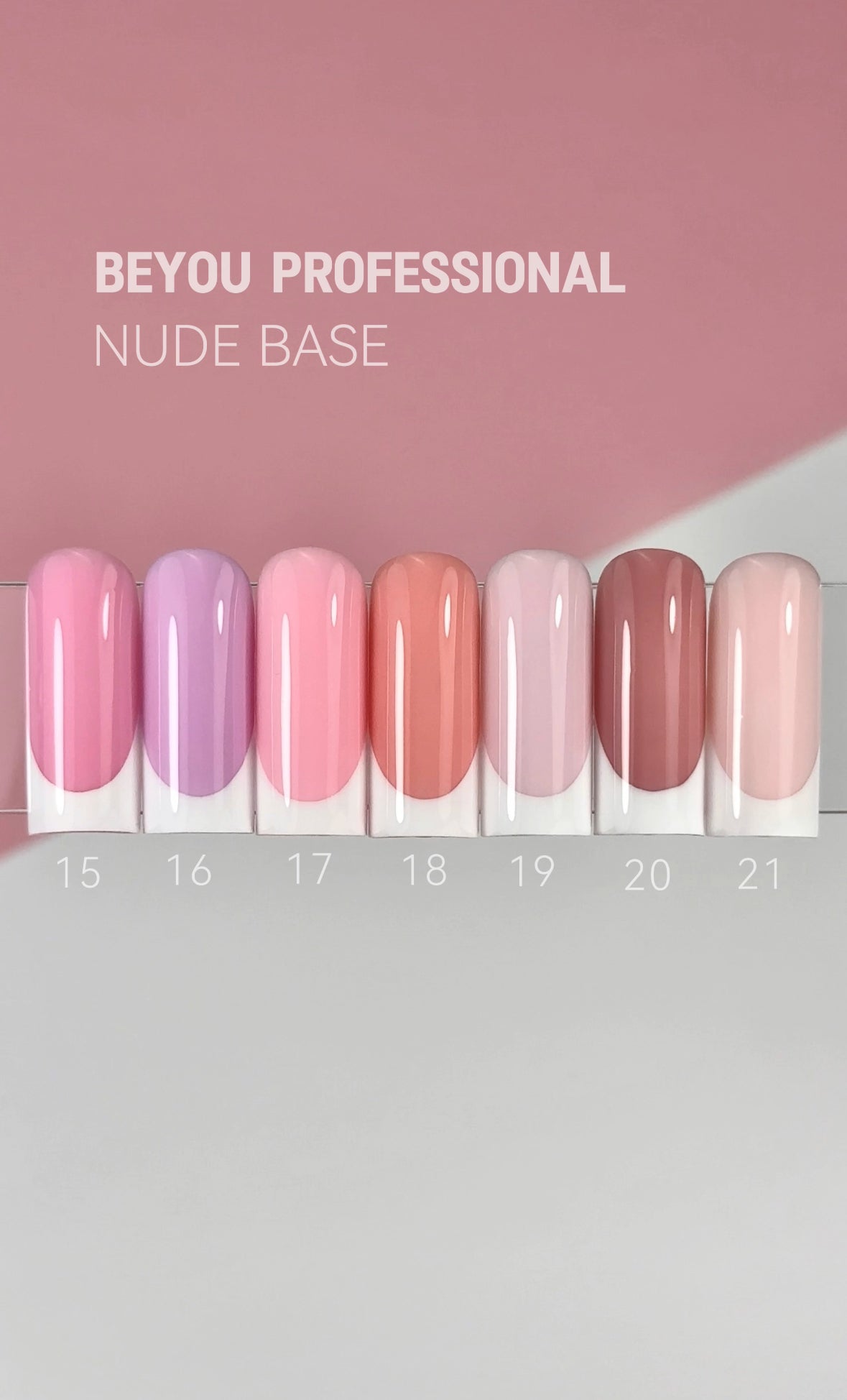 BEYOU Professional Nude collection Base 15 15мл Нюдова База BNB1515