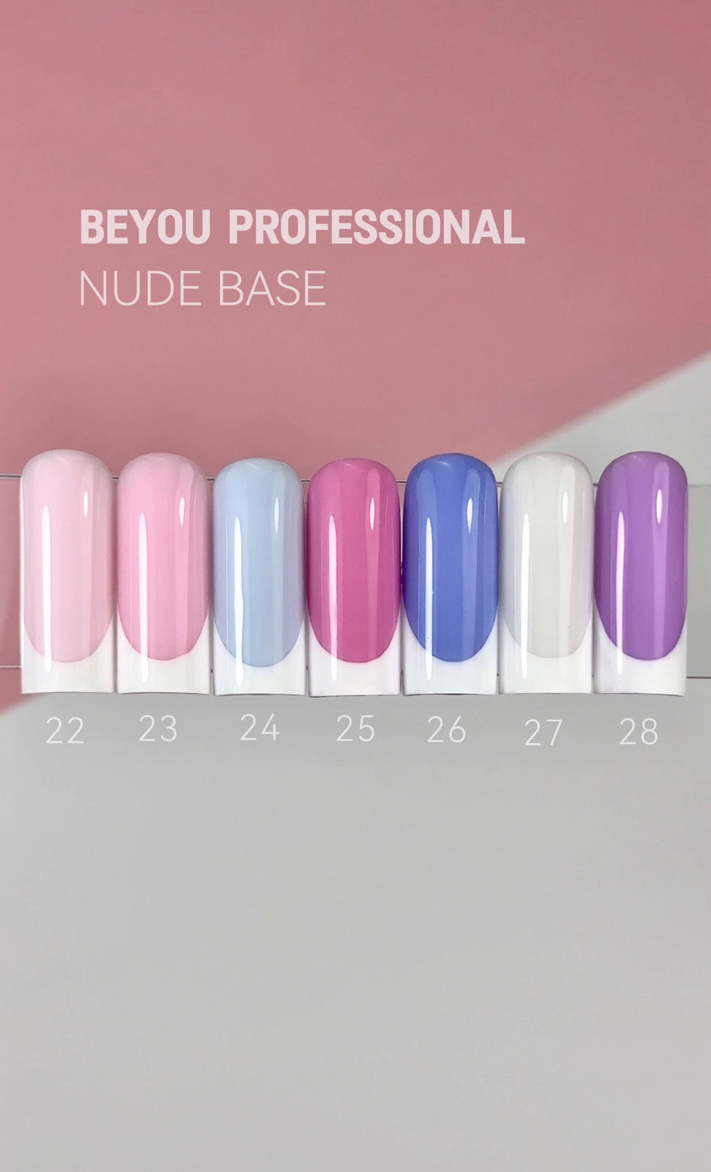 BEYOU Professional Nude collection Base 22 15мл Нюдова База BNB2215