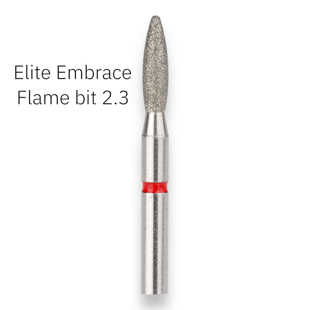 ELITE EMBRACE Professional Flame Nail Bit 2.3*8mm Насадка для Фрезера DD2854
